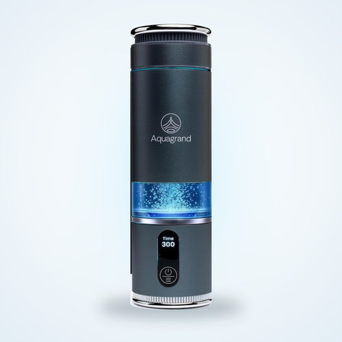 Portable hydrogen water bottle, 200 ml, with countdown display